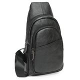 Мужской кожаный рюкзак Keizer K16802-black фото