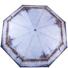 Парасолька жіноча механічна компактна полегшена MAGIC RAIN (МЕДЖИК РЕЙН) ZMR1224-6 Блакитна