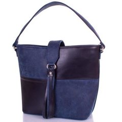 Женская сумка из качественного кожзаменителя ETERNO (ЭТЕРНО) ETZG18-17-6 Синий