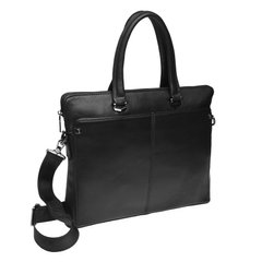 Мужская кожаная сумка для ноутбука Keizer K18832-black