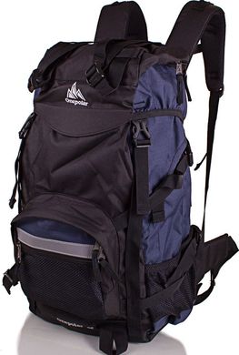 Сучасний чоловічий трекінговий рюкзак ONEPOLAR W301-navy, Чорний