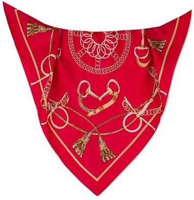Красный платок для женщин ETERNO ES0611-7-red, Красный