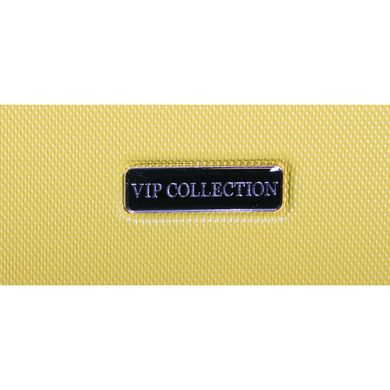 Валіза пластикова маленька Chicago 20" Vip Collection жовта CGO.20.Yellow