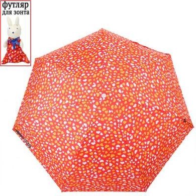 Зонт детский компактный облегченный механический H.DUE.O (АШ.ДУЭ.О) HDUE-157-3 Красный