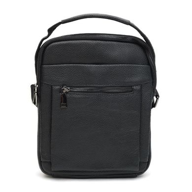Мужская кожаная сумка Borsa Leather k1885-black