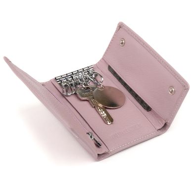 Ключниця-гаманець жіноча ST Leather 19223 Лілова
