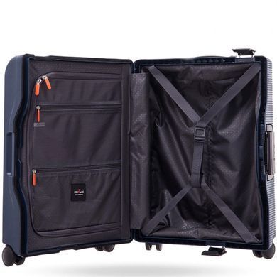 Чемодан Echolac FUSION S Navy Синий EcPW004-403-40