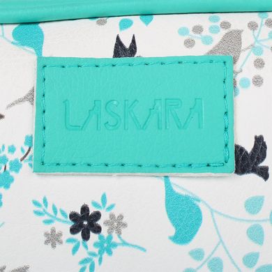 Жіноча сумка з якісного шкірозамінника LASKARA (Ласкара) LK-20284-turquoise Білий