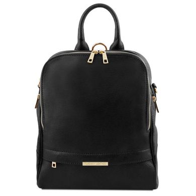 TL141376 Чорний TL Bag - жіночий шкіряний рюкзак м'який від Tuscany