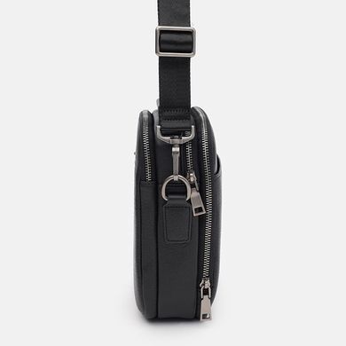 Мужская кожаная сумка Ricco Grande K12157bl-black