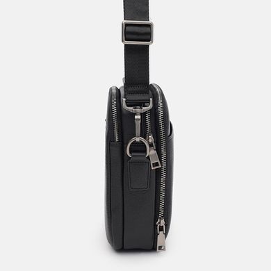 Чоловіча шкіряна сумка Ricco Grande K12157bl-black
