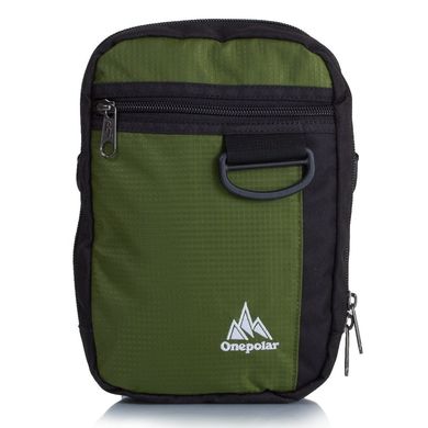 Мужская спортивная сумка ONEPOLAR (ВАНПОЛАР) W3023-green Зеленый