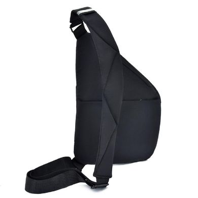 Мужская текстильная сумка слинг Confident ATN02-009A Черный