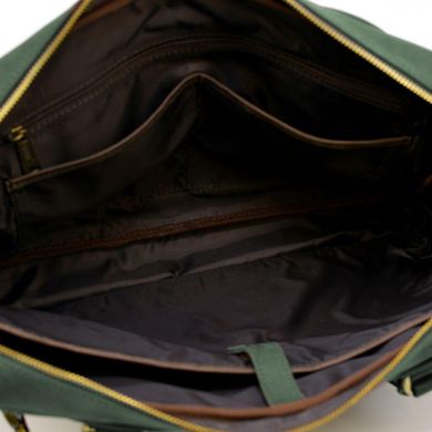 Чоловіча сумка з натуральної шкіри А4 Crazy Horse RE-8839-4lx TARWA Зелений