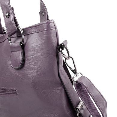 Женская сумка из качественного кожезаменителя VALIRIA FASHION (ВАЛИРИЯ ФЭШН) DET1832-29-1 Фиолетовый