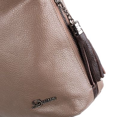 Женская кожаная сумка DESISAN (ДЕСИСАН) SHI-2940-283 Бежевый
