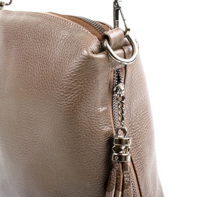 Женская кожаная сумка DESISAN (ДЕСИСАН) SHI-2940-283 Бежевый