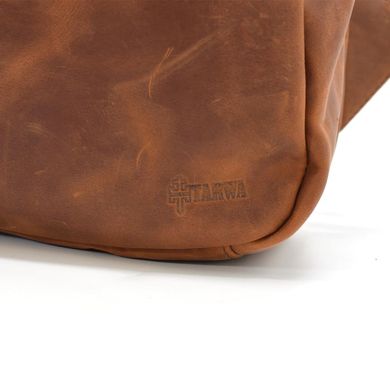Шкіряний чоловічий рюкзак TARWA RB-7287-3md кінська шкіра Коньячний