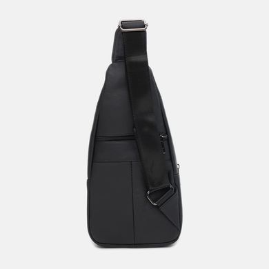 Мужской кожаный рюкзак Keizer k1685bl-black
