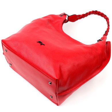 Яскрава сумка жіноча KARYA 20866 шкіряна Червоний