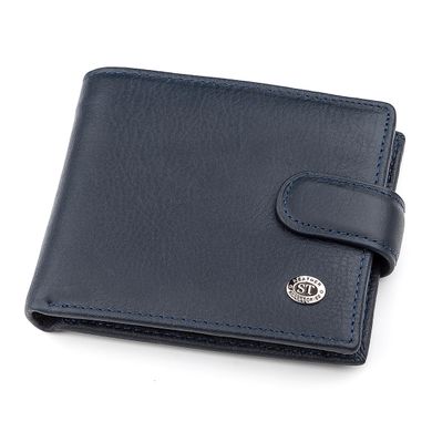 Мужской кошелек ST Leather 18312 (ST103) кожа Синий