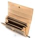 Яркий кожаный кошелек для современных женщин WITTCHEN 25-1-052-B, Бежевый