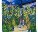 Хустка жіноча шовкова репродукція картини Клода Моне. ETERNO ES0611-32, Зелений