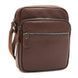 Сумка через плечо кожаная мужская Borsa Leather K19803-1L-brown