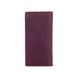 Красивый фиолетовый бумажник с натуральной кожи с авторским художественным тиснением "Mehendi Classic"