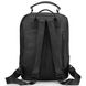 Мужской кожаный черный рюкзак для ноутбука Tiding Bag A25F-8834A Черный