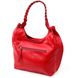 Яркая женская сумка KARYA 20866 кожаная Красный