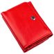 Яркий компактный женский бумажник ST Leather 18892 Красный