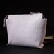 Містка жіноча сумка з натуральної шкіри GRANDE PELLE 11654 Біла