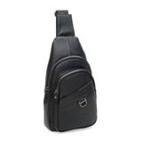 Чоловічий рюкзак шкіряний Keizer K14039bl-black фото