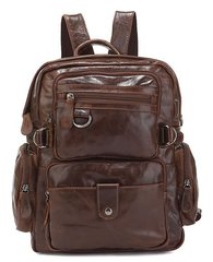 Рюкзак Vintage 14232 кожаный Коричневый