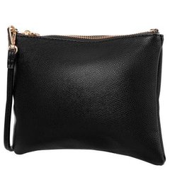 Жіноча сумка-клатч з якісного шкірозамінника AMELIE GALANTI (АМЕЛИ Галант) A991503-black Чорний