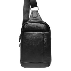 Чоловіча шкіряна сумка-рюкзак Keizer K18675-black