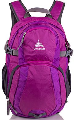 Удобный рюкзак для современных леди ONEPOLAR W1961-violet, Розовый