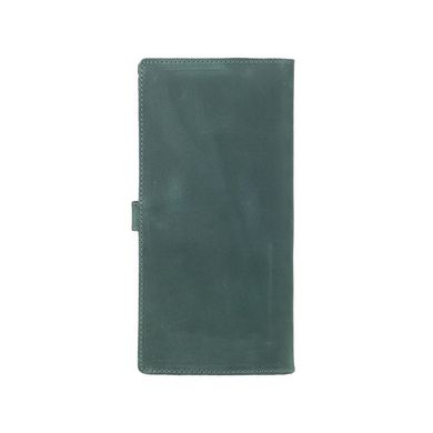 Эргономический кожаный тревел-кейс зеленого цвета