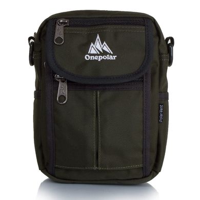 Чоловіча спортивна сумка ONEPOLAR (ВАНПОЛАР) W4177-green Зелений