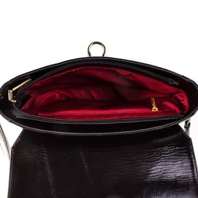 Жіноча дизайнерська шкіряна сумка GURIANOFF STUDIO (ГУР'ЯНОВ СТУДИО) GG1401-17 Чорний