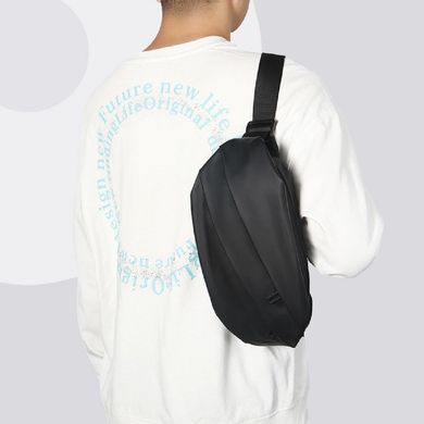 Мужская текстильная сумка на пояс Confident ATN01-T-20328A Черный