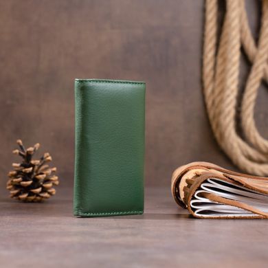 Ключница-кошелек унисекс ST Leather 19224 Зеленая