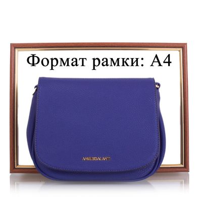 Жіноча міні-сумка з якісного шкірозамінника AMELIE GALANTI (АМЕЛИ Галант) A991302-blue Синій
