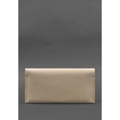 Натуральный кожаный женский тревел-кейс Journey 2.0 Светло-бежевый Blanknote BN-TK-2-light-beige