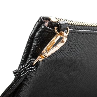 Женская сумка-клатч из качественного кожезаменителя AMELIE GALANTI (АМЕЛИ ГАЛАНТИ) A991503-black Черный