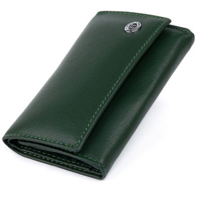 Ключниця-гаманець унісекс ST Leather 19224 Зелена
