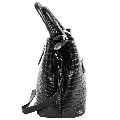 Женская кожаная сумка DESISAN (ДЕСИСАН) SHI-2019-633 Черный