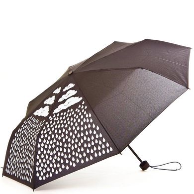 Зонт женский механический компактный облегченный FARE (ФАРЕ) с эффектом "хамелеон" FARE5042C-black Черный