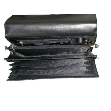 Шкіряний портфель чоловічий SB1995, Чорний